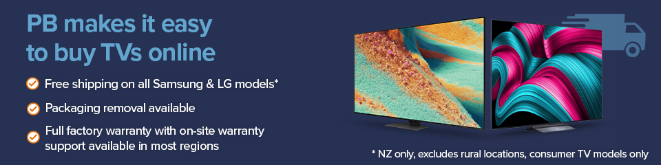 PB makes it easy to buy TVs online